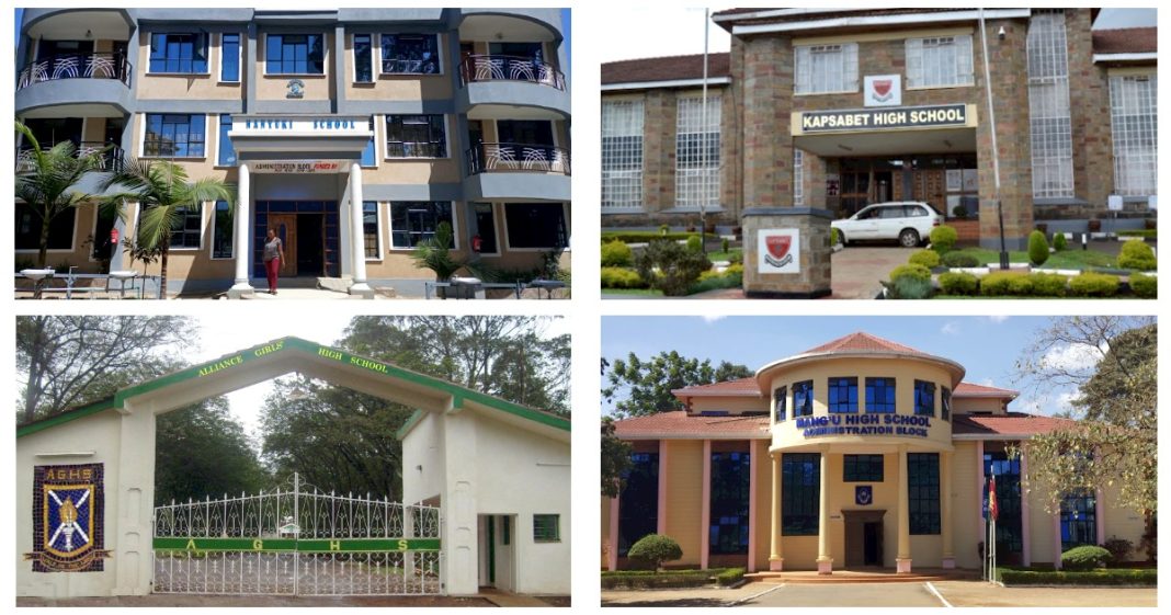 Top Ten Most Selected Secondary Schools By 2023 KCPE candidates