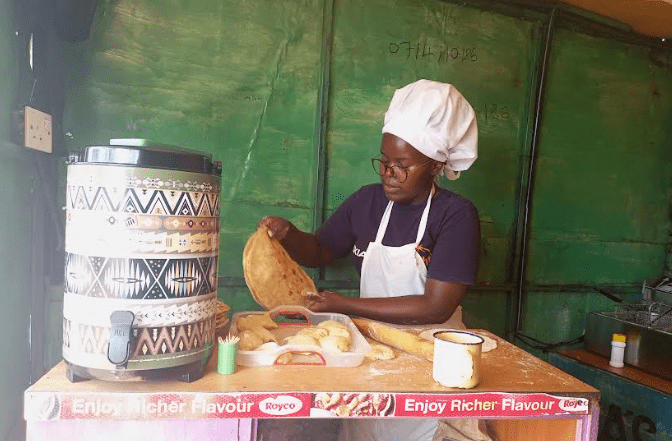 Nisha Jepkoech: Form Four Leaver In Nandi County Earning Up to Ksh5,500 From Chapati Business 