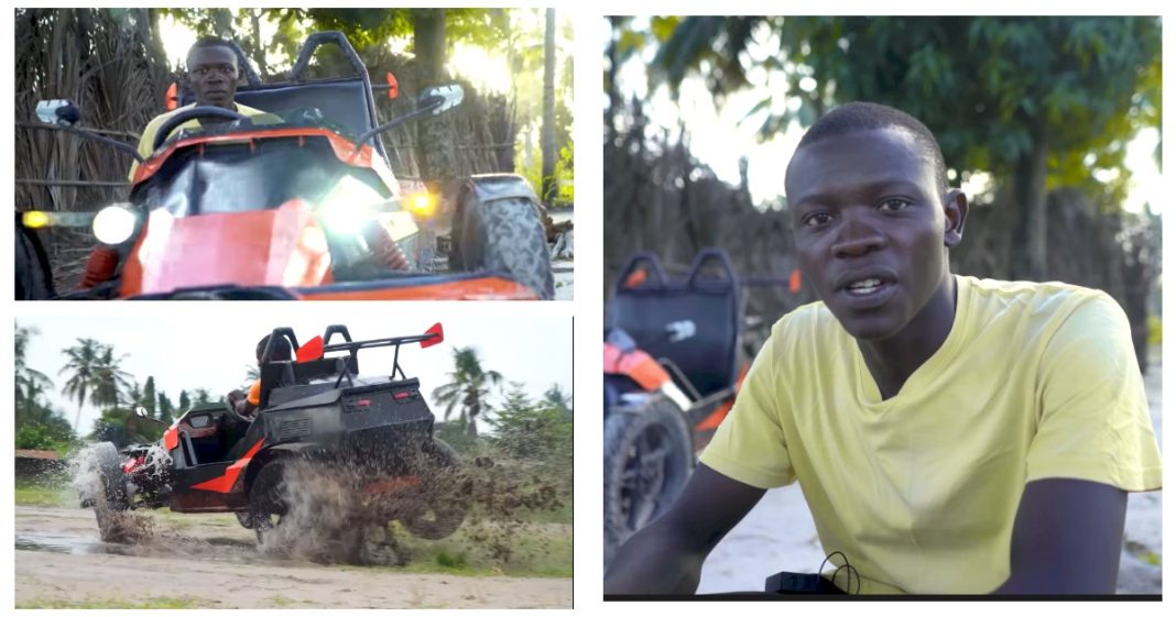Godfrey: Class Seven Dropout Builds Sports Car From Scratch With 120KM/H Top Speed