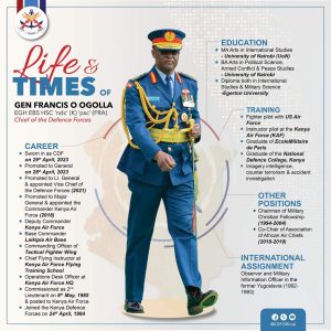 General Francis Ogolla profile.