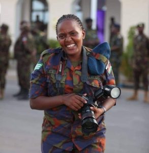 Sergeant Rose Nyawira.