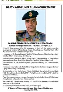 Major Magondu