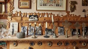 File image of the art work inside Khadambi Asalache's house. |Photo| Courtesy|