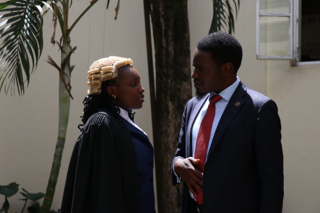 File image of former LSK President Nelson Havi and his daughter Christabel Mideva Eboso. |Photo| Courtesy|