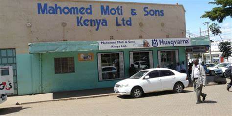File image of the Mahomed Moti & Sons business premise building in Meru Town. |Courtesy| The Nation|