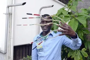 John Waweru: Kenyan Man With 1.4ft Nails Invited by World Guinness Records to Participate in Global Competition