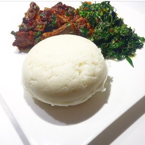 Part of the menu at Kenya Kitchen.