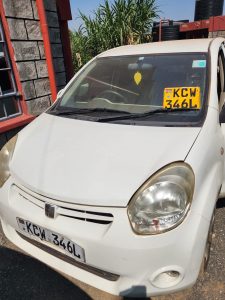 Stolen vehicles at Salesio Njagi Kiura's compound in Kamulu. |Courtesy| DCI|
