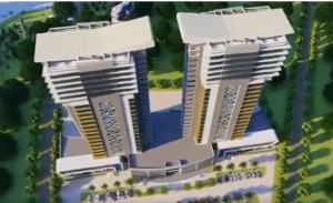 3D image of the Tanzania Twin Towers. |Courtesy| Hon January Makamba|