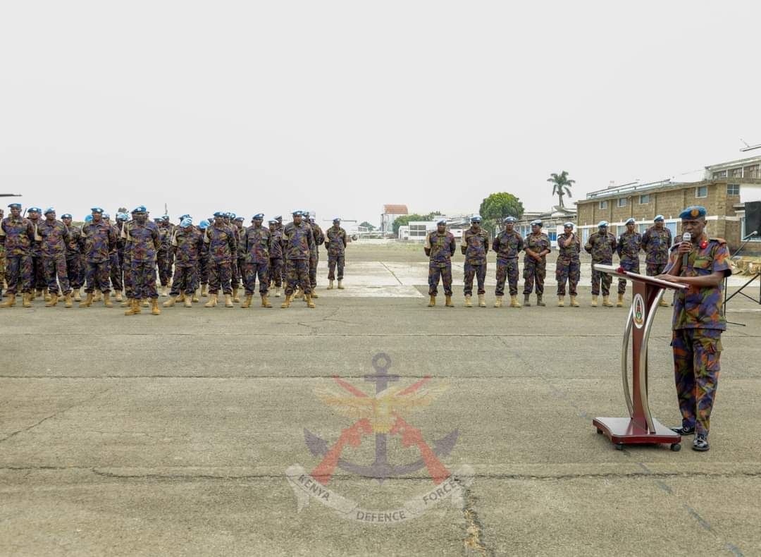 KDF Quick Reaction Force Sent to DR Congo - whownskenya