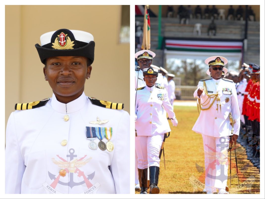 Lt. Col. Faith Mwagandi: The Prolific Career Of First Female Officer To Lead A Guard of Honor 