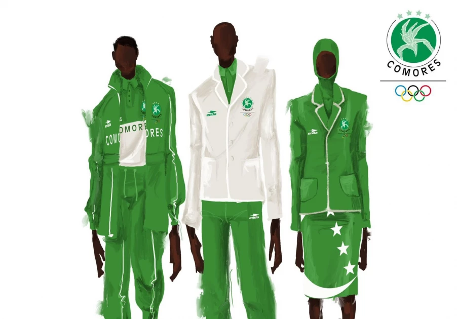 File image of Enda Sportswear gear designed for Comoros at the 2024 Paris Olympics. |Photos| Courtesy|