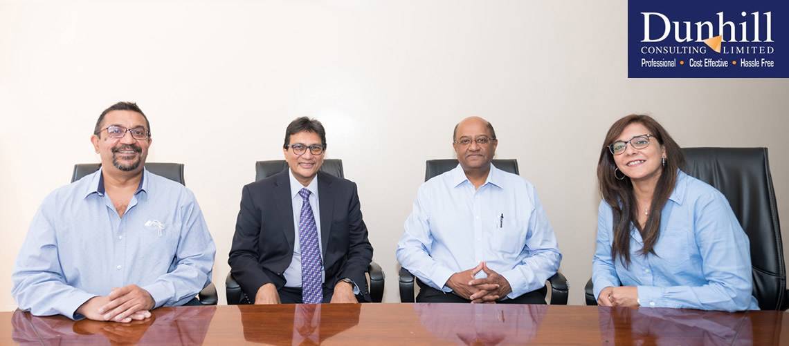File image of Dunhill Consulting Directors. |Courtesy| Dunhill Towers|