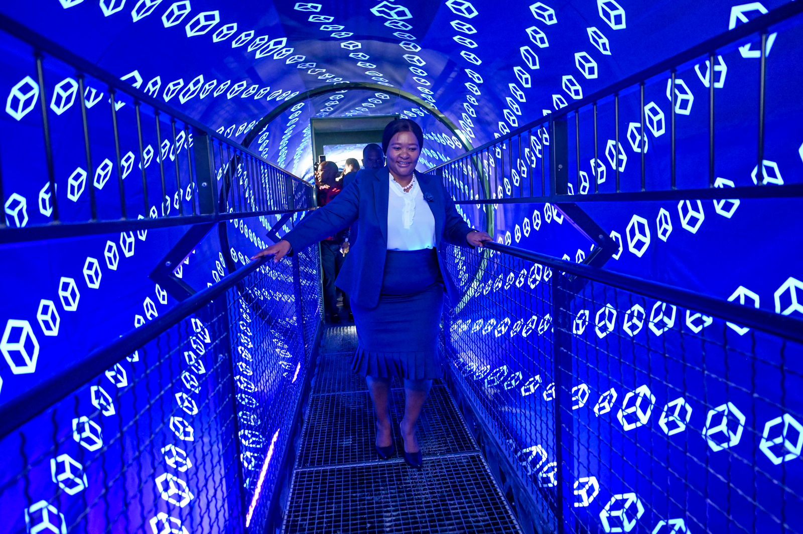 Tourism CS Rebecca Miano during the launch of the Museum of Illusions Nairobi on Friday, January 24, 2025. |Courtesy| CS Miano X|
