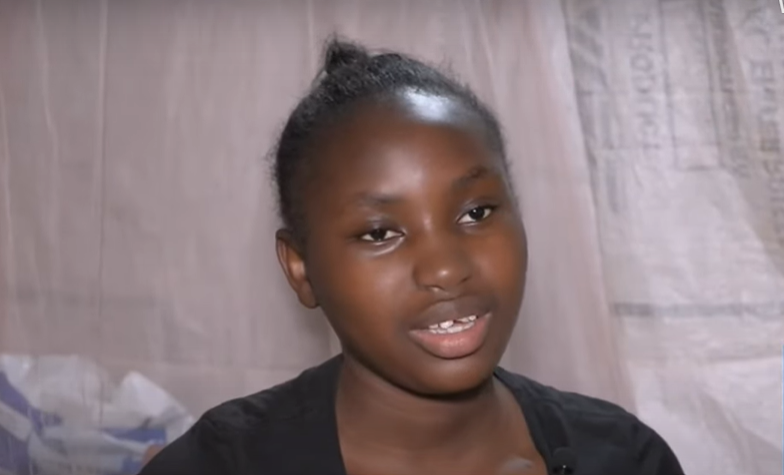 TikTok content creator Yvonne Nanjala. |Snapshot: Courtesy| Citizen TV|