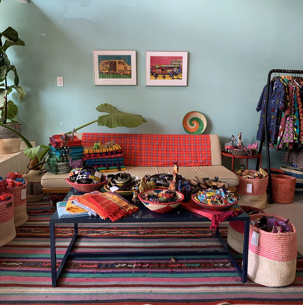 Zuri Clothing apparel at their store in San Francisco, California, USA. |Courtesy| Zuri|