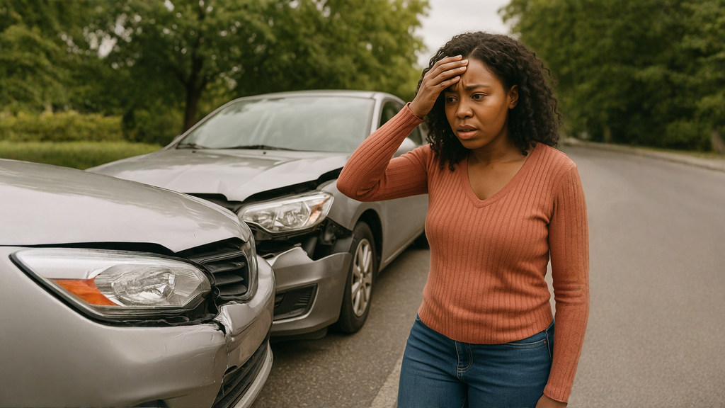 A stock image of a frustrated woman. Source: GPT Image 1