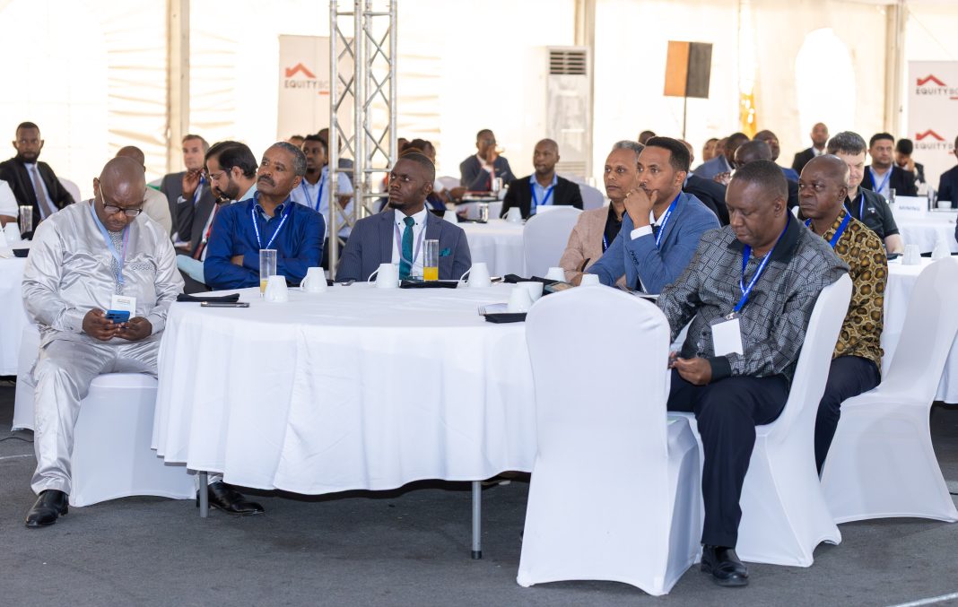 Investors follow proceedings at Equity Group’s DRC trade mission.
