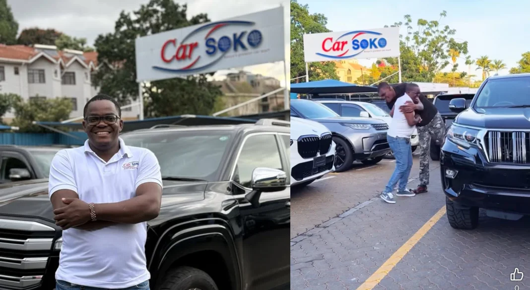Patrick Riang'a Car Soko, Kenya's best car salesman, during an interview with Dr. King'ori